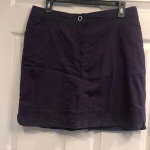 Coral Bay brand size 10 blue skort